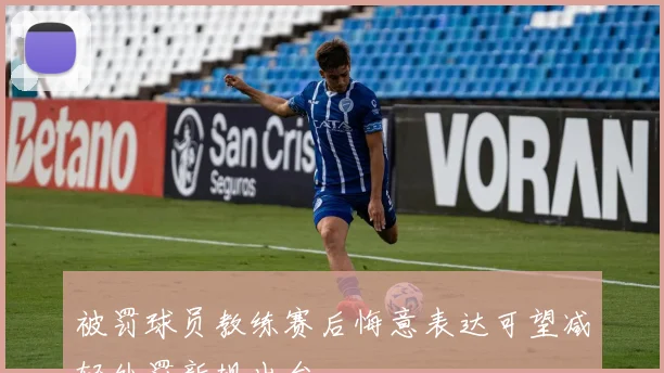 被罚球员教练赛后悔意表达可望减轻处罚新规出台